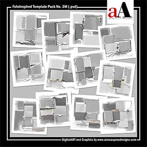 FotoInspired Template Pack No 3M