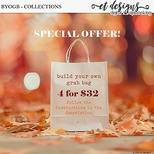 BYOGB 4 for $32 { Collections }  by et designs - Black Friday