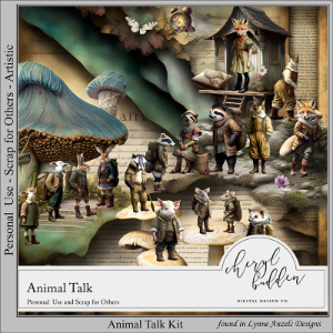 Animal Talk Digital Art Kit