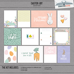 Easter Joy Journal Cards