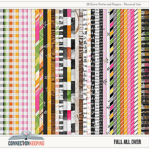 Fall All Over Extra Pattern Papers