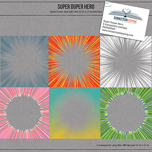 Super Duper Hero Overlays