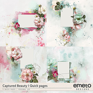 Captured Beauty Quick Pages