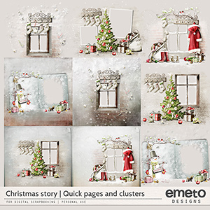 Christmas story - Quick pages and clusters