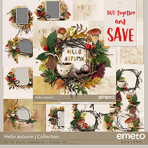 Hello Autumn Collection by emeto designs 