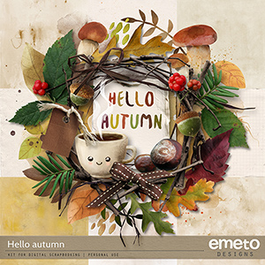 Hello Autumn Kit by emeto designs