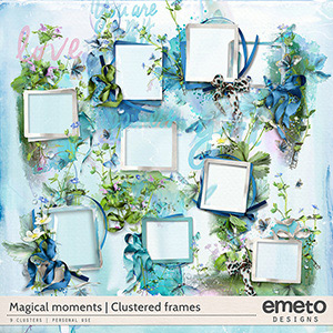 Magical moments - clustered frames