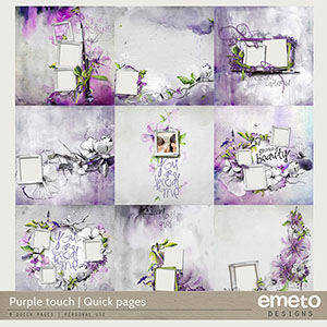 Purple touch - Quick pages