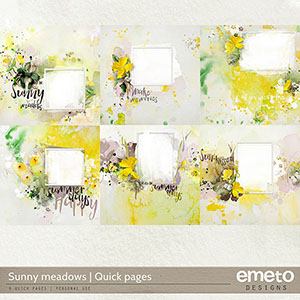 Sunny meadows - Quick pages