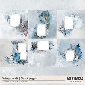 Winter Walk Quick Pages