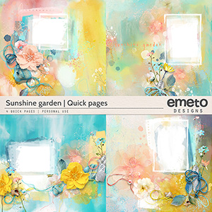 Sunshine Garden - quick pages