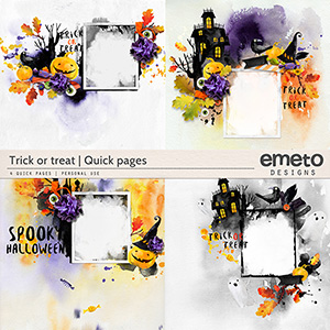 Trick or treat - quick pages