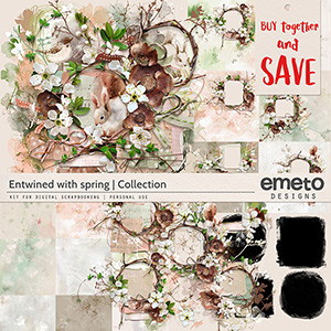 Entwined With Spring Collection by Emeto Designs