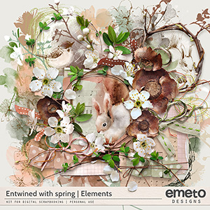 Entwined With Spring Elements by Emeto Designs