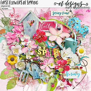 First Flowers of Spring Kit & Solids