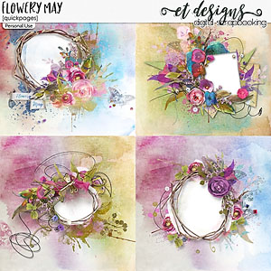 Flowery May Quickpages