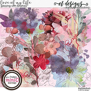 Love of my life Playing with Brushes by et designs