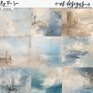 By the Sea Papers by et designs