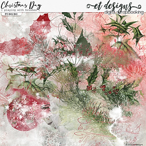 Christmas Day Playing with Brushes by et designs