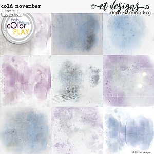 Cold November Papers by et designs