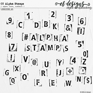 CU Alpha Stamps
