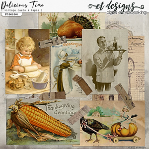 Delicious Time Vintage Cards & Tapes by et designs