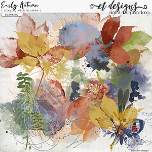 Early Autumn Playing with Brushes by et designs
