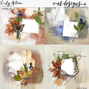 Early Autumn Quickpages by et designs
