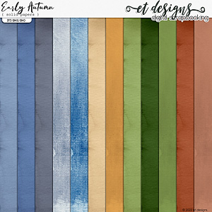 Early Autumn Solid Papers by et designs