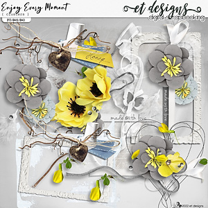 Enjoy Every Moment Clusters by et designs