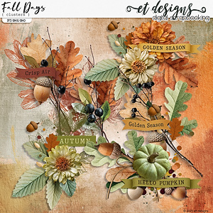 Fall Days Clusters by et designs