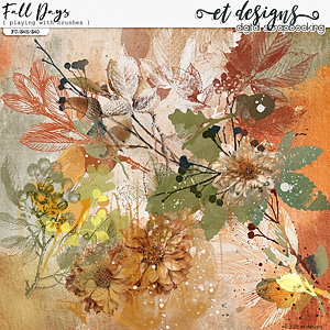 Fall Days Playing with Brushes by et designs