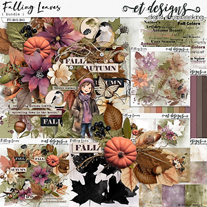 Falling Leaves Bundle by et designs