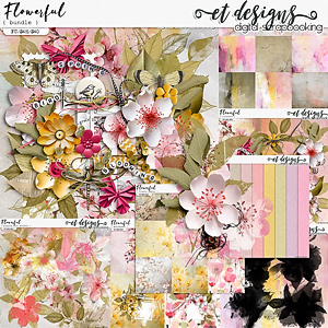 Flowerful Bundle by et designs