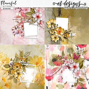 Flowerful Quickpages by et designs