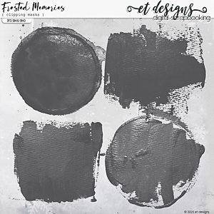 Frosted Memories Clipping Masks by et designs