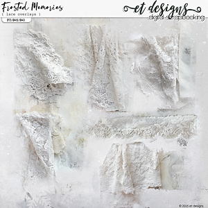 Frosted Memories Lace Overlays by et designs