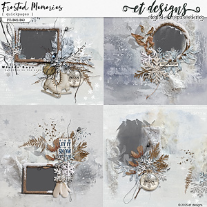 Frosted Memories Quickpages by et designs