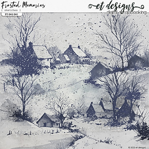 Frosted Memories Sketches by et designs