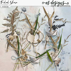 Faded Shore Clusters by et designs