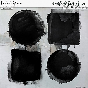 Faded Shore Clipping Masks by et designs