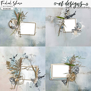 Faded Shore Quickpages by et designs