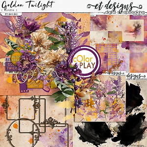 Golden Twilight Bundle by et designs