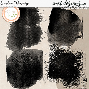 Garden Therapy Clipping Masks by et designs 
