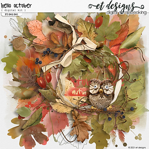 Hello October Kit by et designs