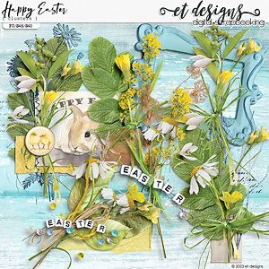 Happy Easter Clusters by et designs