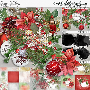 Happy Holidays Bundle by et designs