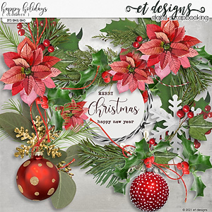 Happy Holidays Clusters by et designs