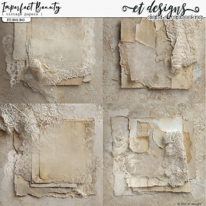 Imperfect Beauty Vintage Papers by et designs