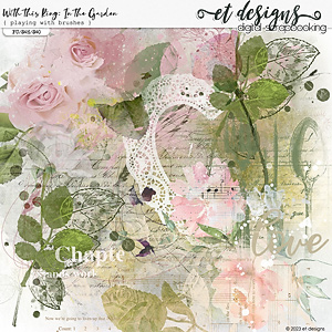 With This Ring: In The Garden Playing with Brushes by et designs